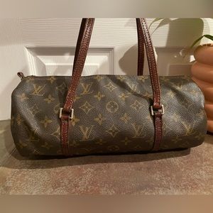 Vintage Louis Vuitton Monogram Papillon Barrel Bag